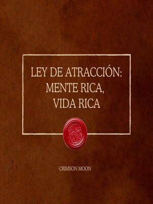 cover image of Ley de atracción